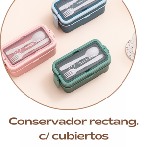 Conservador Rec. y cubiertos 2