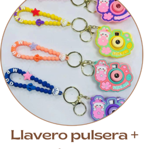 Llavero pulsera + camara