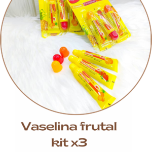 vaselina frutal x3