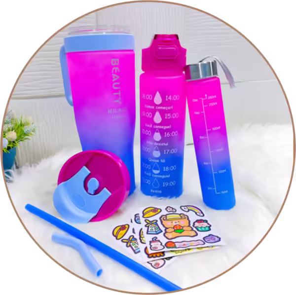 Vaso y cooler tripack
